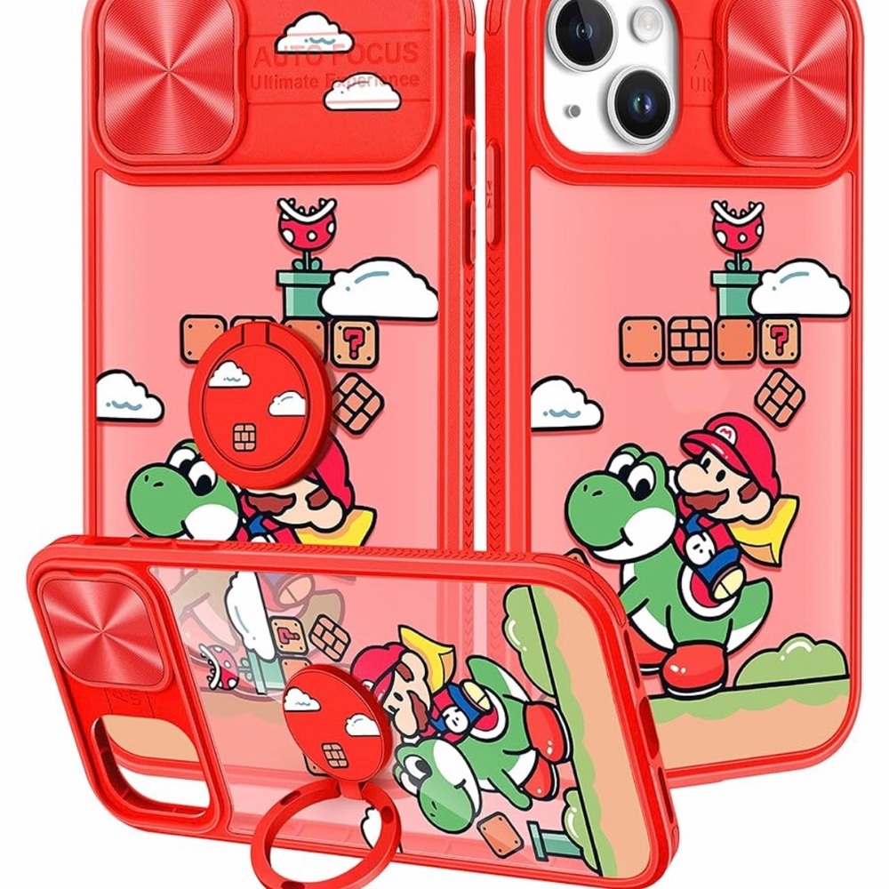 Mario iphone 15 cell phone case
